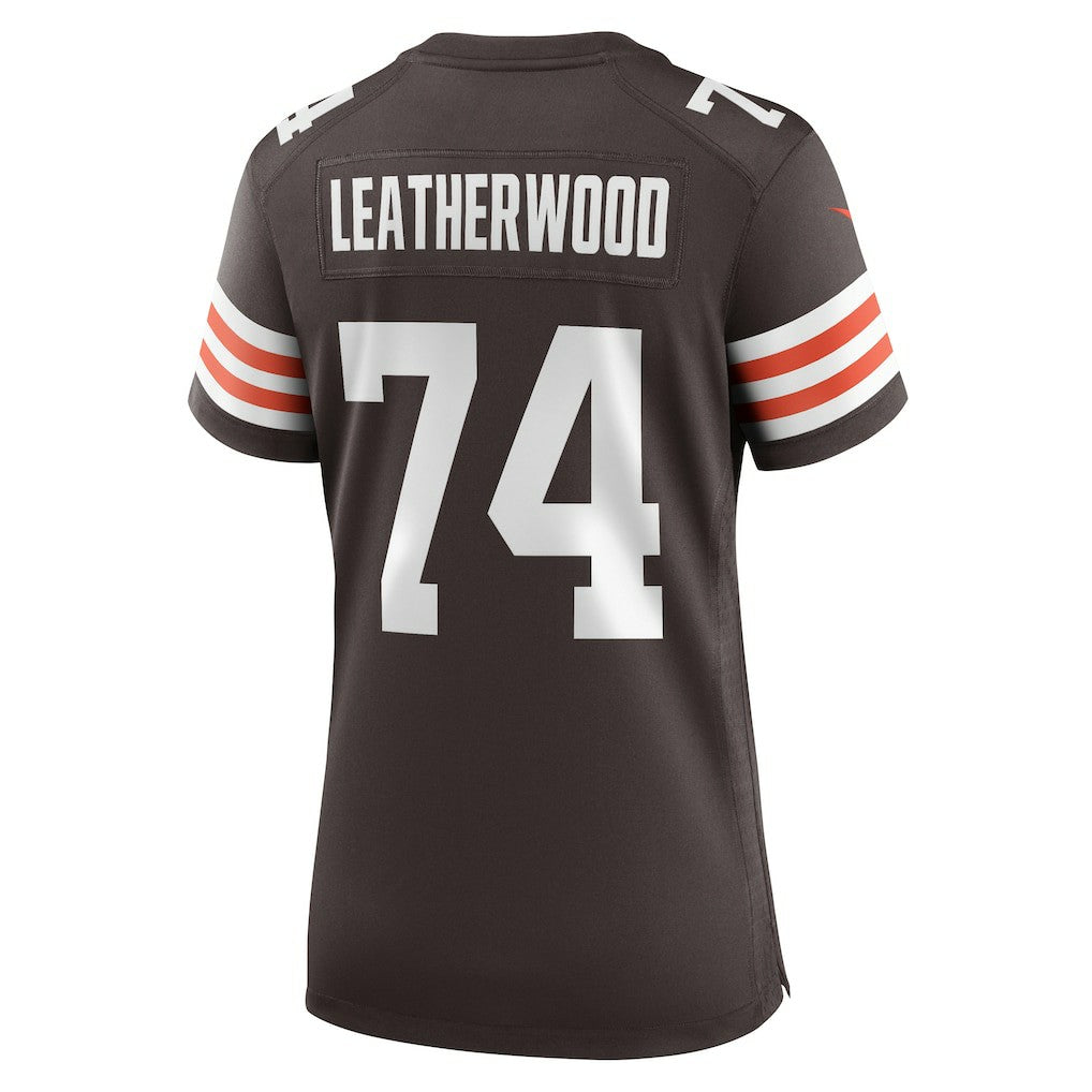 Nike Alex Leatherwood Cleveland Browns Women's Team Game Jersey Brown