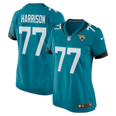 Nike Anton Harrison Jacksonville Jaguars Women's Team Game Jersey Teal