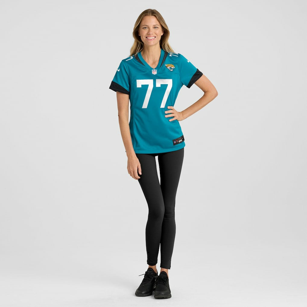 Nike Anton Harrison Jacksonville Jaguars Women's Team Game Jersey Teal