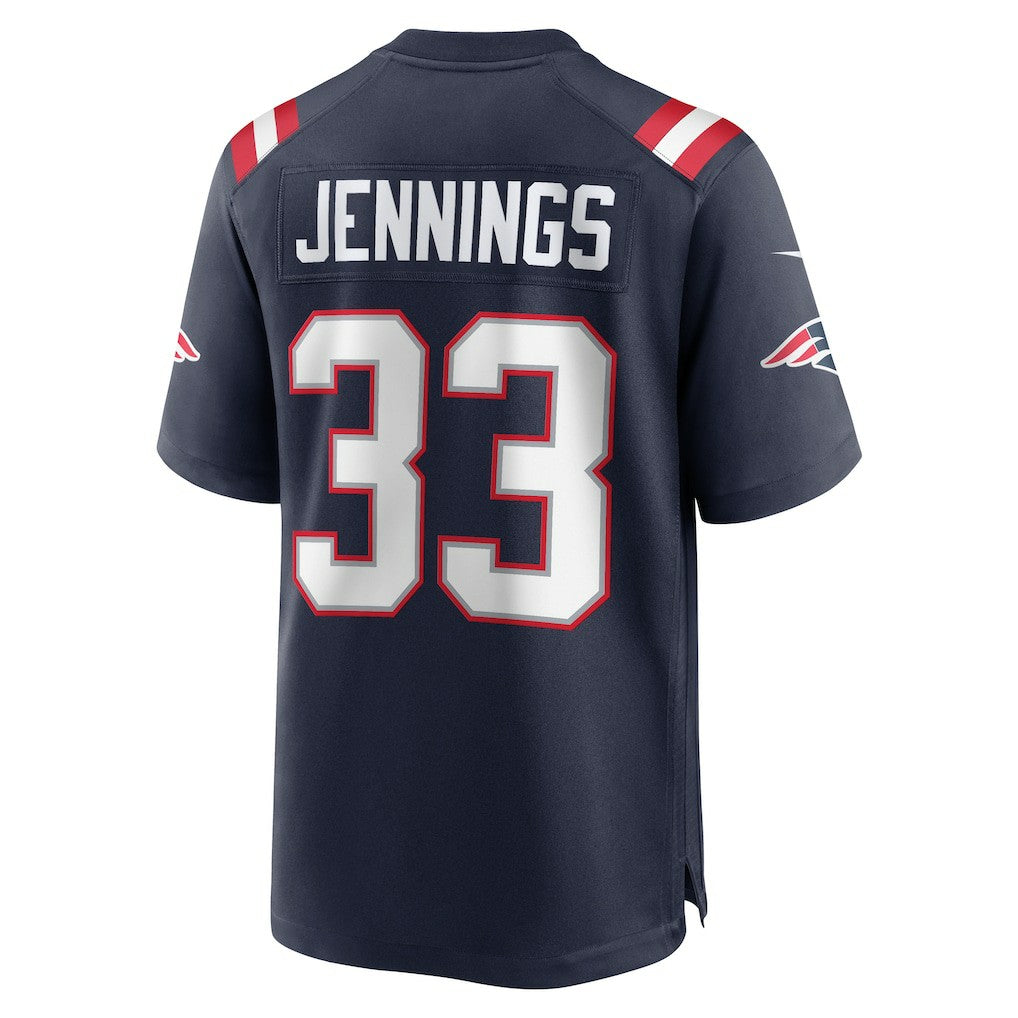 Nike Anfernee Jennings New England Patriots Team Game Jersey Navy