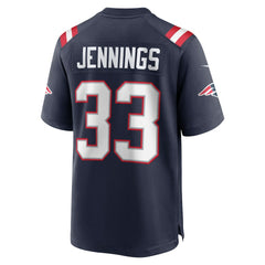 Nike Anfernee Jennings New England Patriots Team Game Jersey Navy