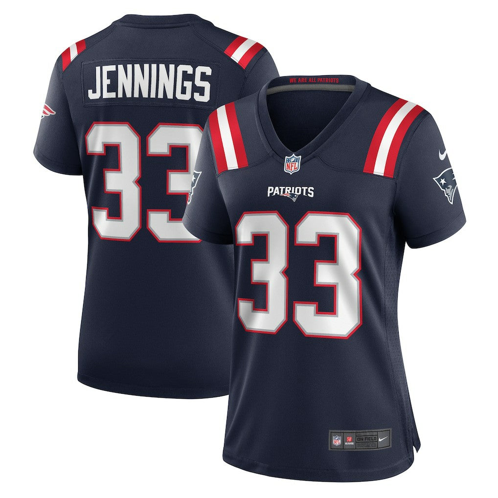 Nike Anfernee Jennings New England Patriots Women's Game Jersey Navy