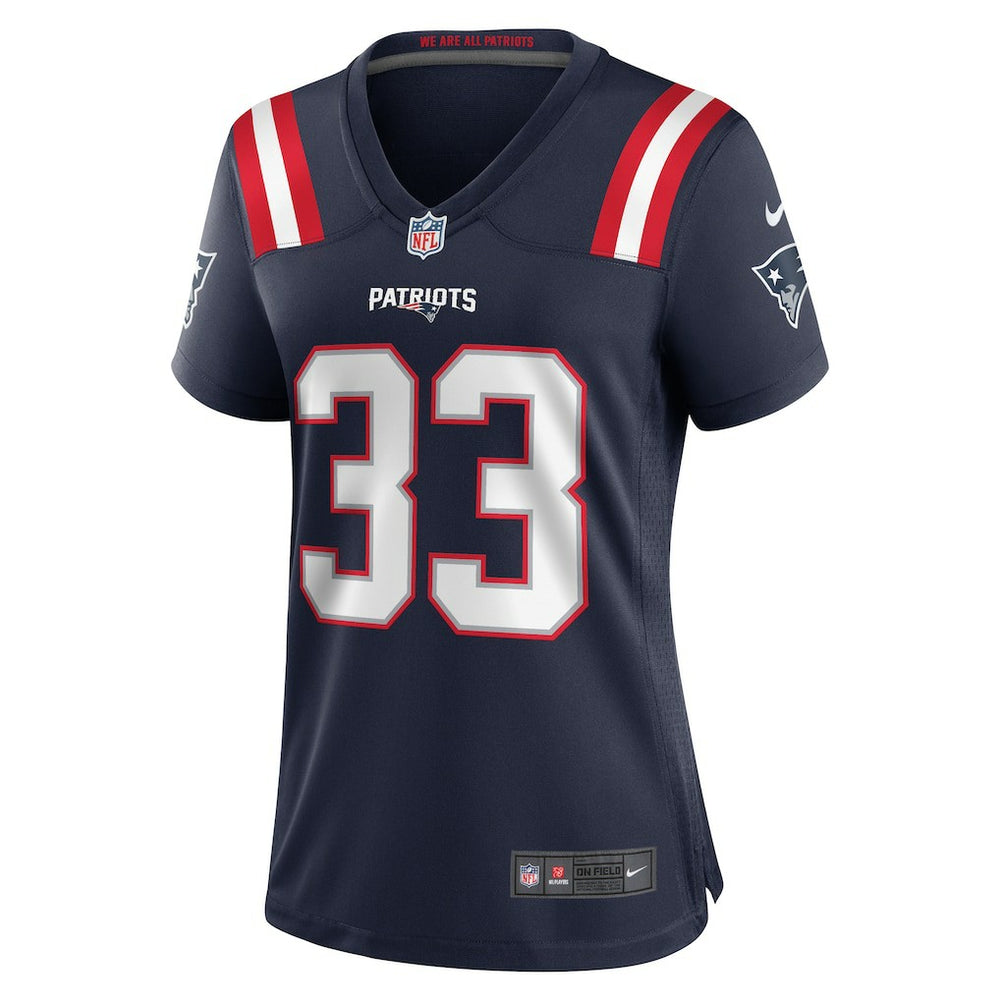 Nike Anfernee Jennings New England Patriots Women's Game Jersey Navy