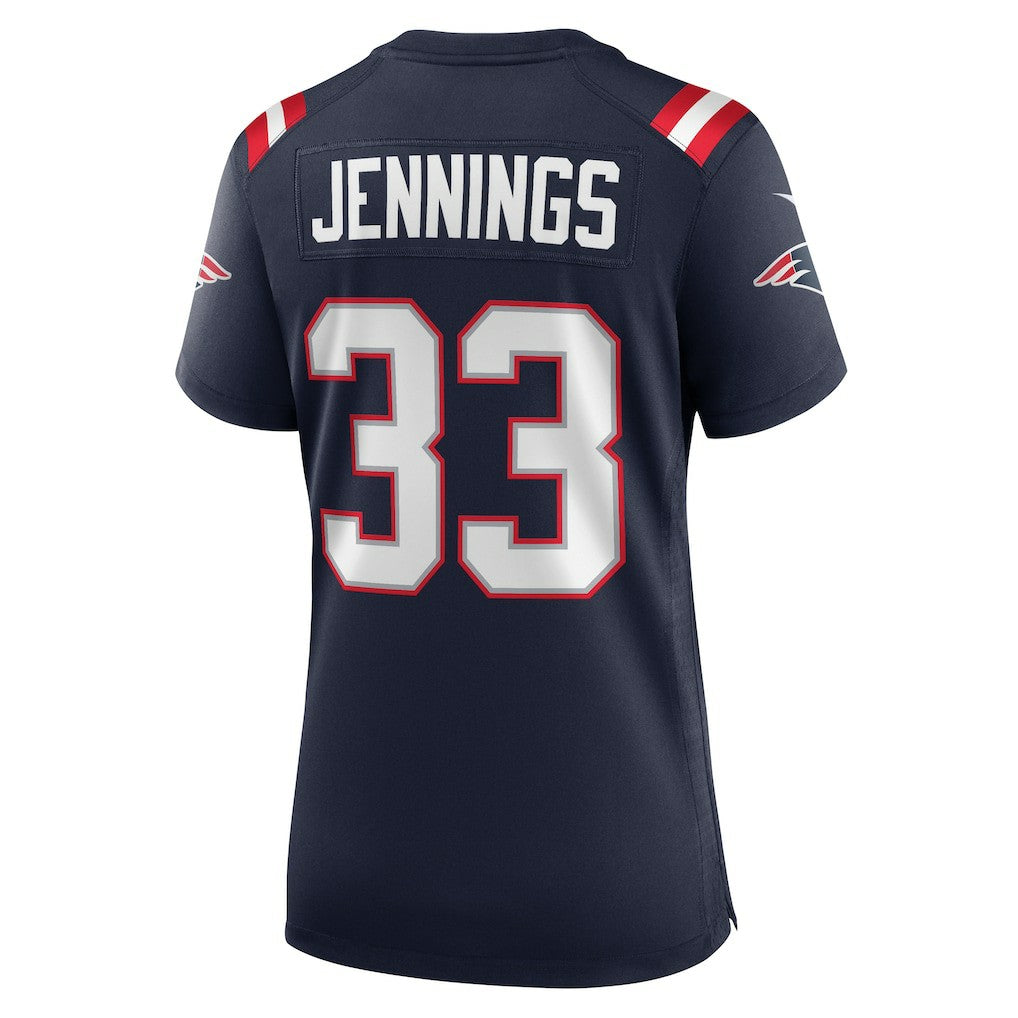 Nike Anfernee Jennings New England Patriots Women's Game Jersey Navy