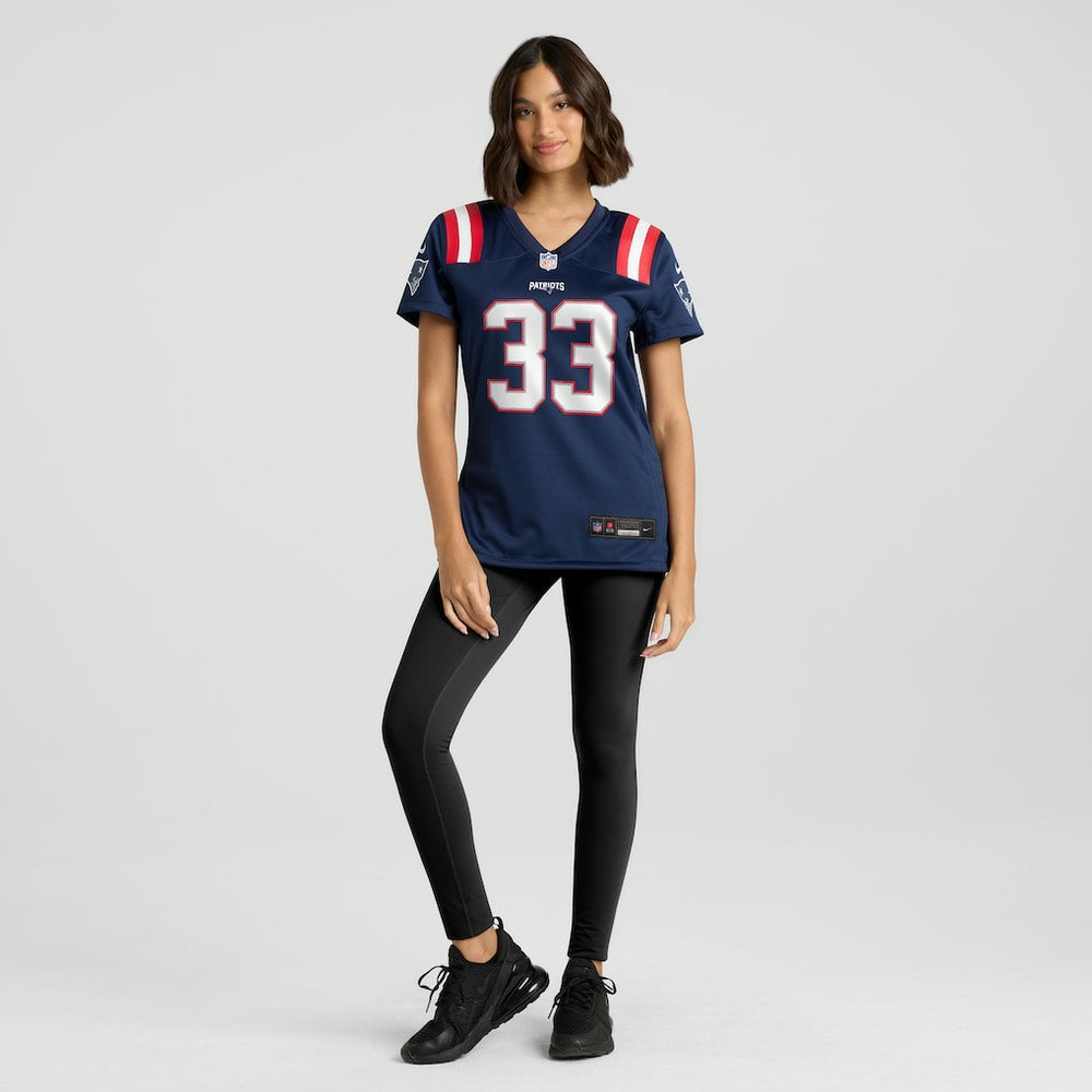 Nike Anfernee Jennings New England Patriots Women's Game Jersey Navy