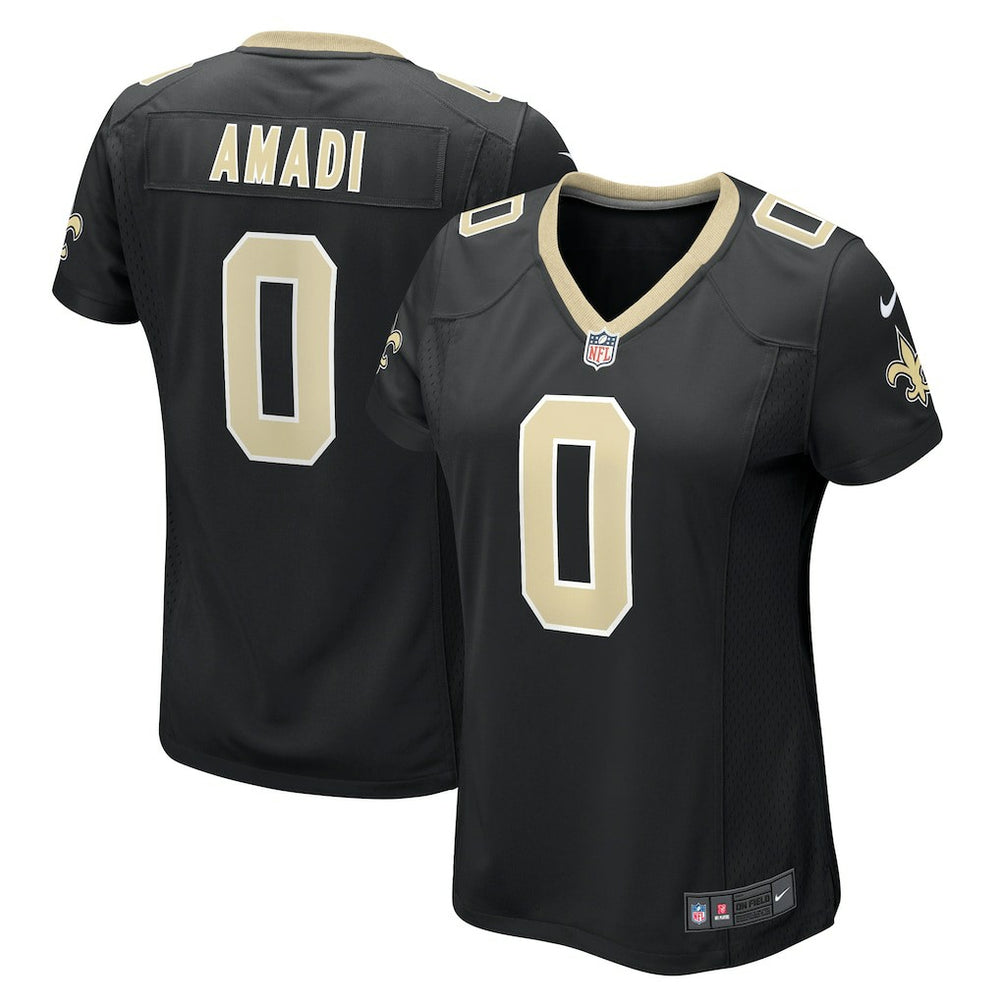 Nike Ugo Amadi New Orleans Saints Women's Team Game Jersey Black