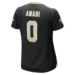 Nike Ugo Amadi New Orleans Saints Women's Team Game Jersey Black