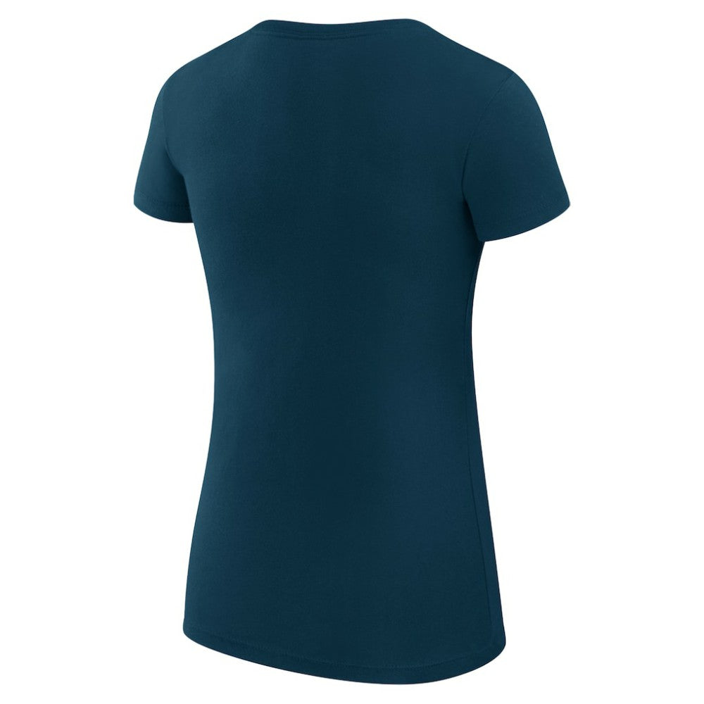 Seattle Mariners G-III 4Her by Carl Banks Women's Super-Slim Fit Lightweight Love Graphic Team T-Shirt - Navy - MLB on Sale