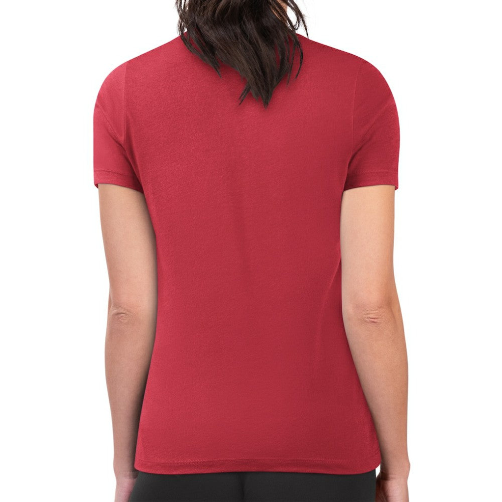St. Louis Cardinals G-III 4Her by Carl Banks Women's Super-Slim Fit Lightweight Love Graphic Team T-Shirt - Red - MLB on Sale