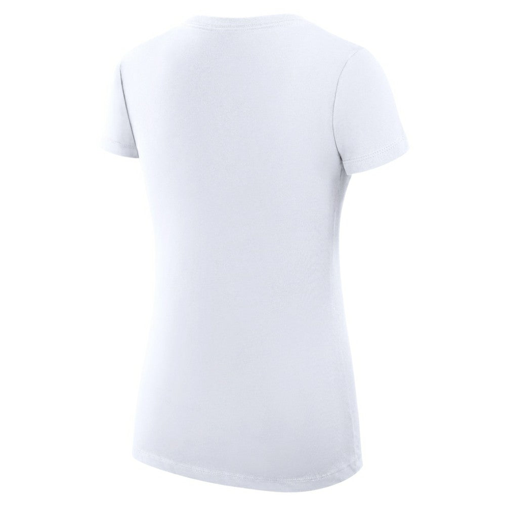 Philadelphia Phillies G-III 4Her by Carl Banks Women's Super-Slim Fit Lightweight Love Graphic Team V-Neck T-Shirt - White - MLB Online