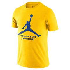 Golden State Warriors Essential Jumpman T-Shirt for sale Gold | Nike US