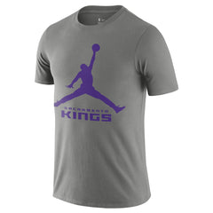Sacramento Kings Essential Jumpman T-Shirt Gray | Nike outlet