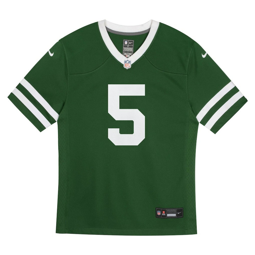 Nike Garrett Wilson New York Jets Preschool Game Jersey Legacy Green
