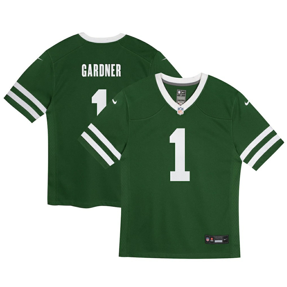 Nike Ahmad Sauce Gardner New York Jets Preschool Game Jersey Legacy Green