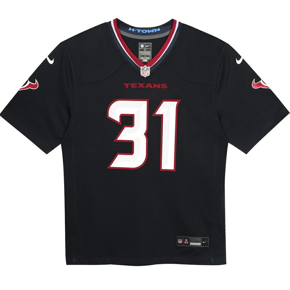 Nike Dameon Pierce Houston Texans Preschool Game Jersey Navy