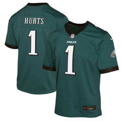 Nike Jalen Hurts Philadelphia Eagles Youth Game Jersey Green