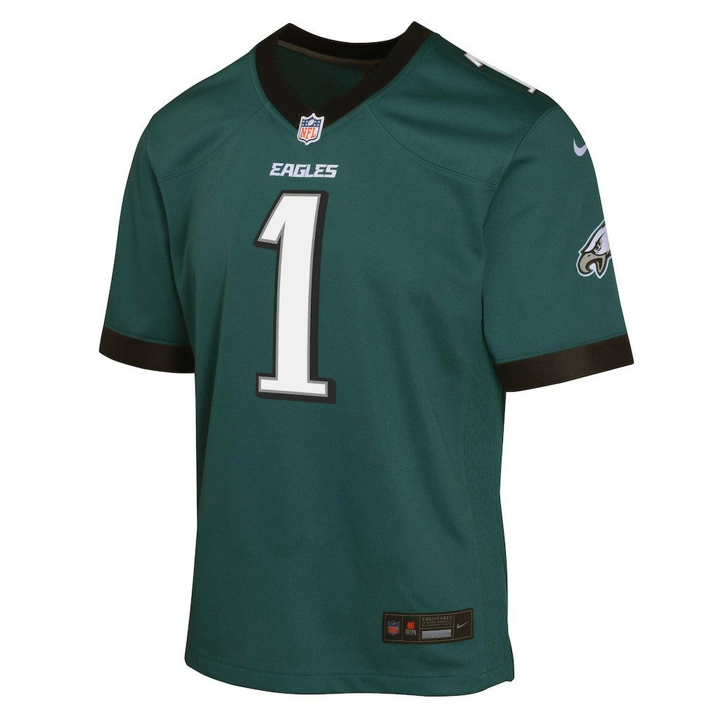 Nike Jalen Hurts Philadelphia Eagles Youth Game Jersey Green