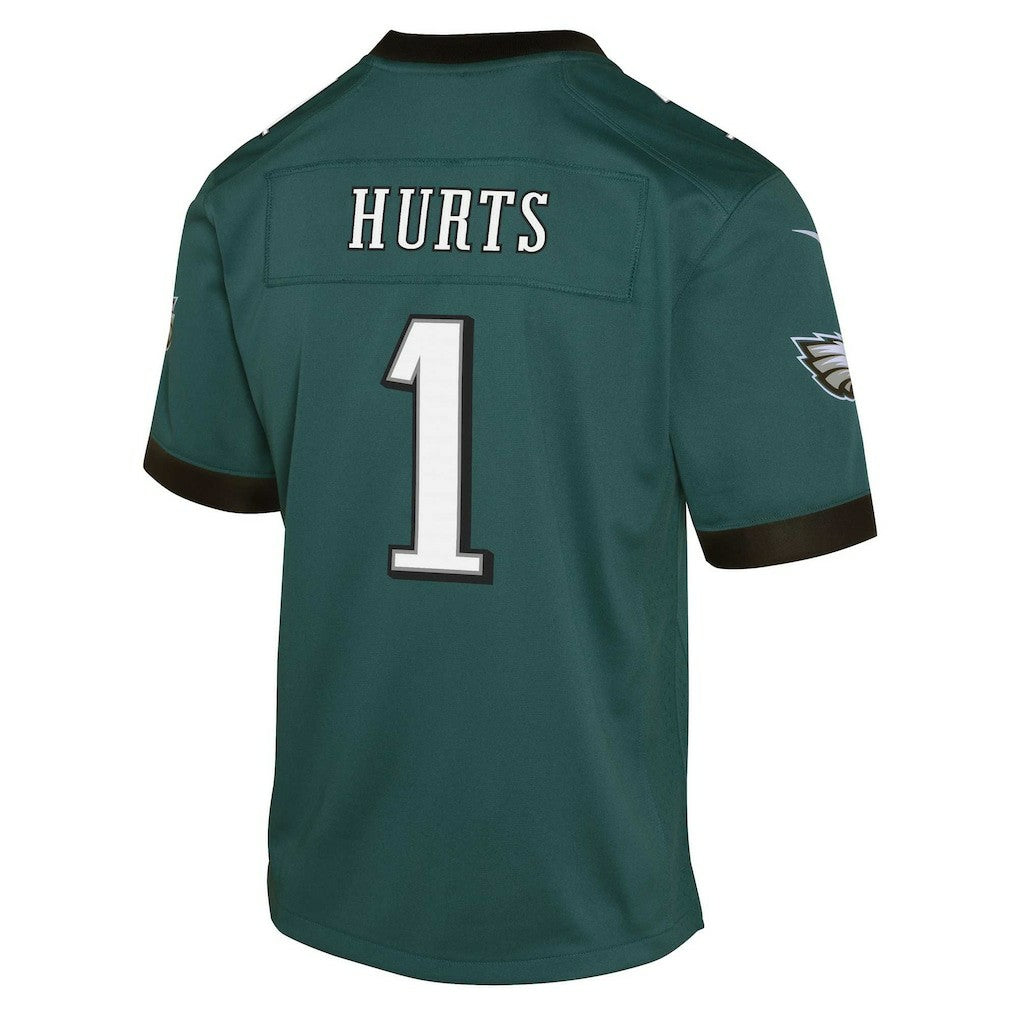 Nike Jalen Hurts Philadelphia Eagles Youth Game Jersey Green