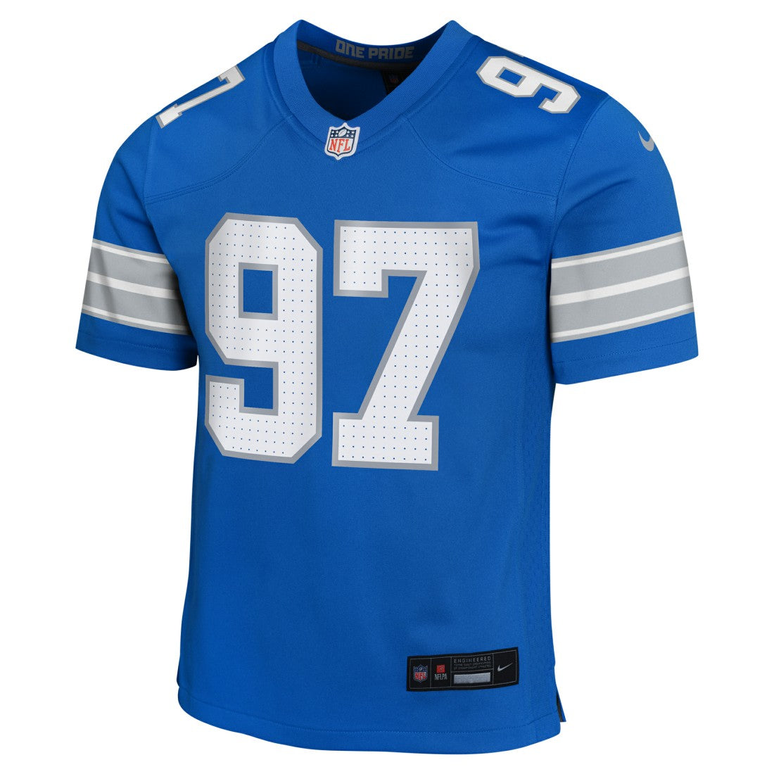 Nike Aidan Hutchinson Detroit Lions Youth Game Jersey Blue