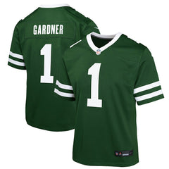 Nike Ahmad Sauce Gardner New York Jets Youth Game Jersey Green