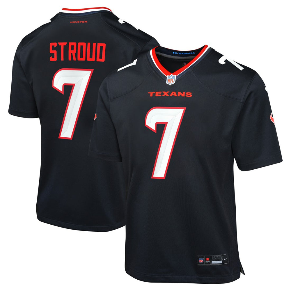 Nike C.J. Stroud Houston Texans Youth Game Jersey Navy