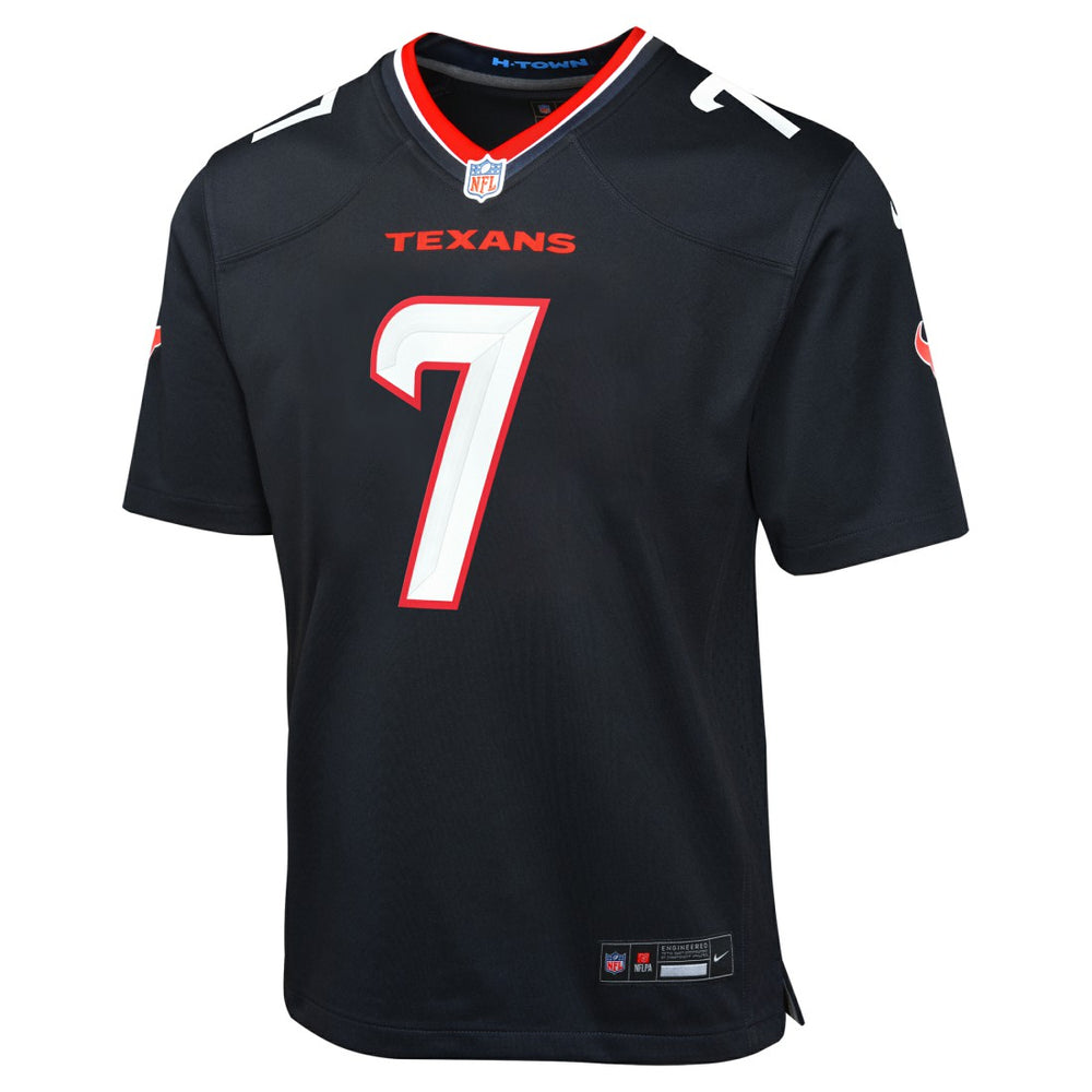 Nike C.J. Stroud Houston Texans Youth Game Jersey Navy
