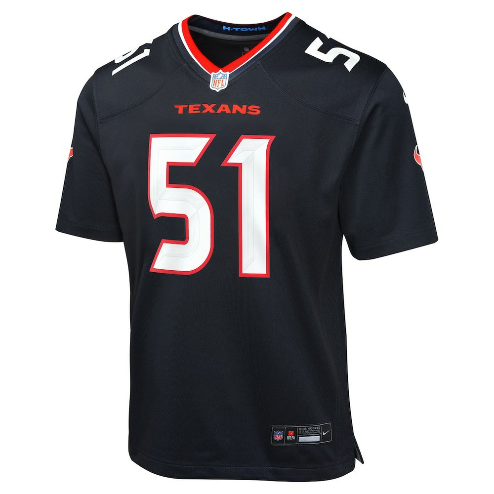 Nike Will Anderson Jr. Houston Texans Youth Game Jersey Navy