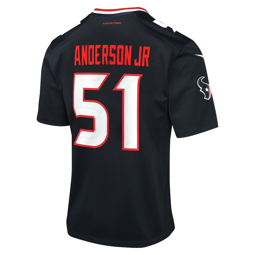 Nike Will Anderson Jr. Houston Texans Youth Game Jersey Navy