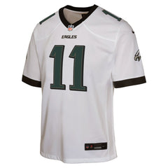 Nike A.J. Brown Philadelphia Eagles Youth Game Jersey White