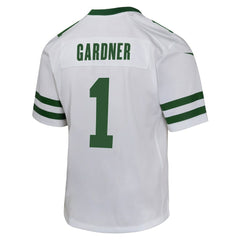 Nike Ahmad Sauce Gardner New York Jets Youth Game Jersey White