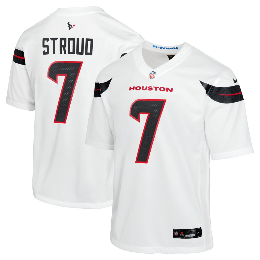 Nike C.J. Stroud Houston Texans Youth Game Jersey White