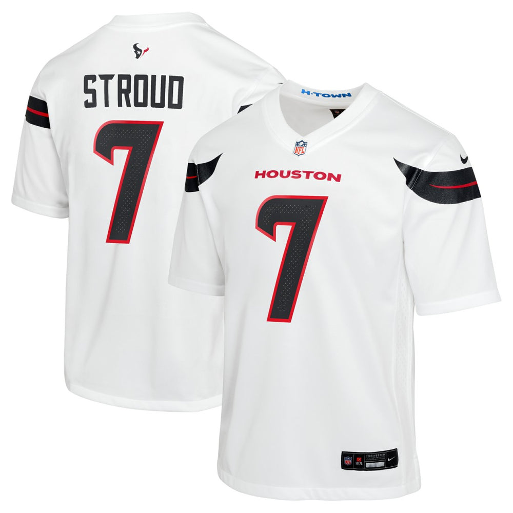 Nike C.J. Stroud Houston Texans Youth Game Jersey White