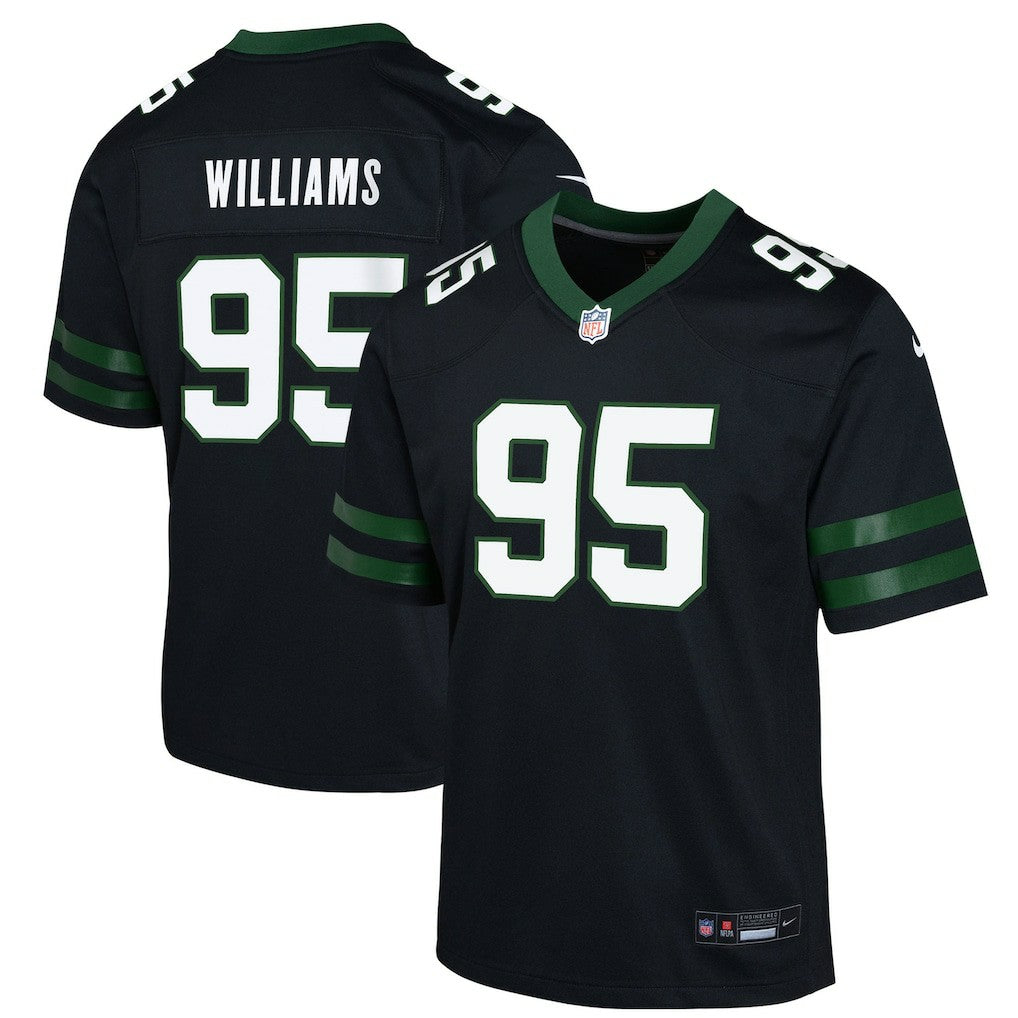 Nike Quinnen Williams New York Jets Youth Game Jersey Black