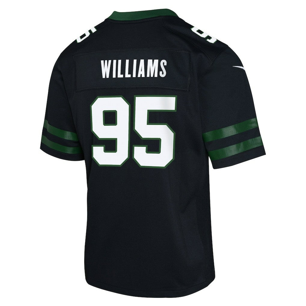Nike Quinnen Williams New York Jets Youth Game Jersey Black