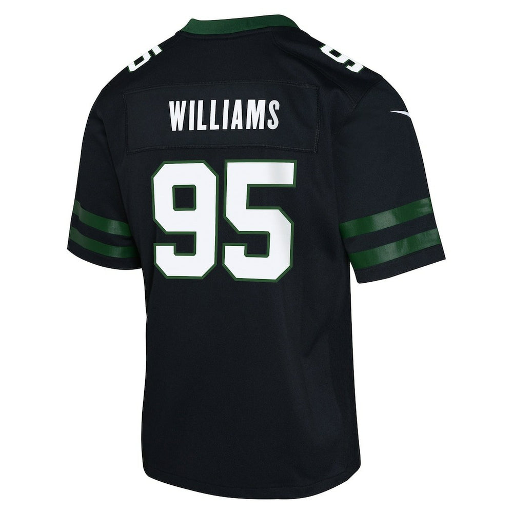 Nike Quinnen Williams New York Jets Youth Game Jersey Black