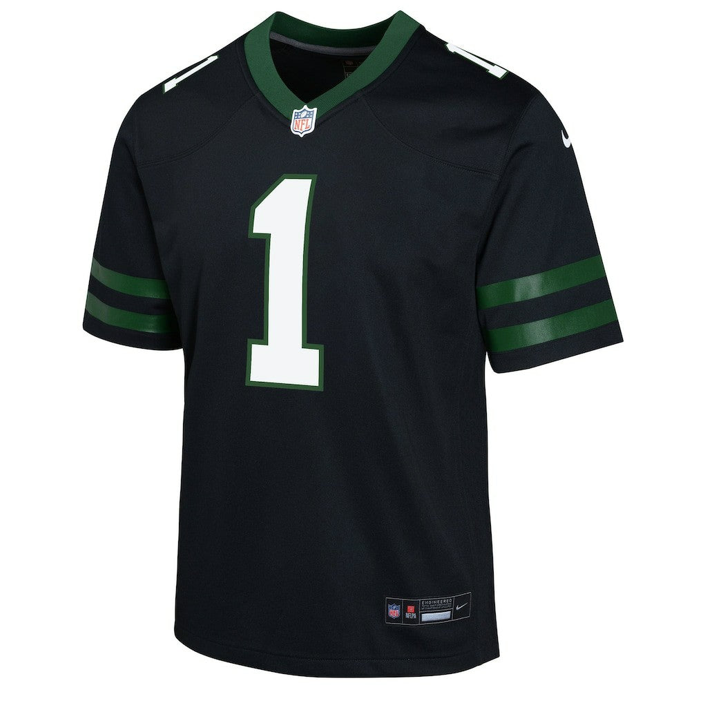 Nike Ahmad Sauce Gardner New York Jets Youth Game Jersey Black