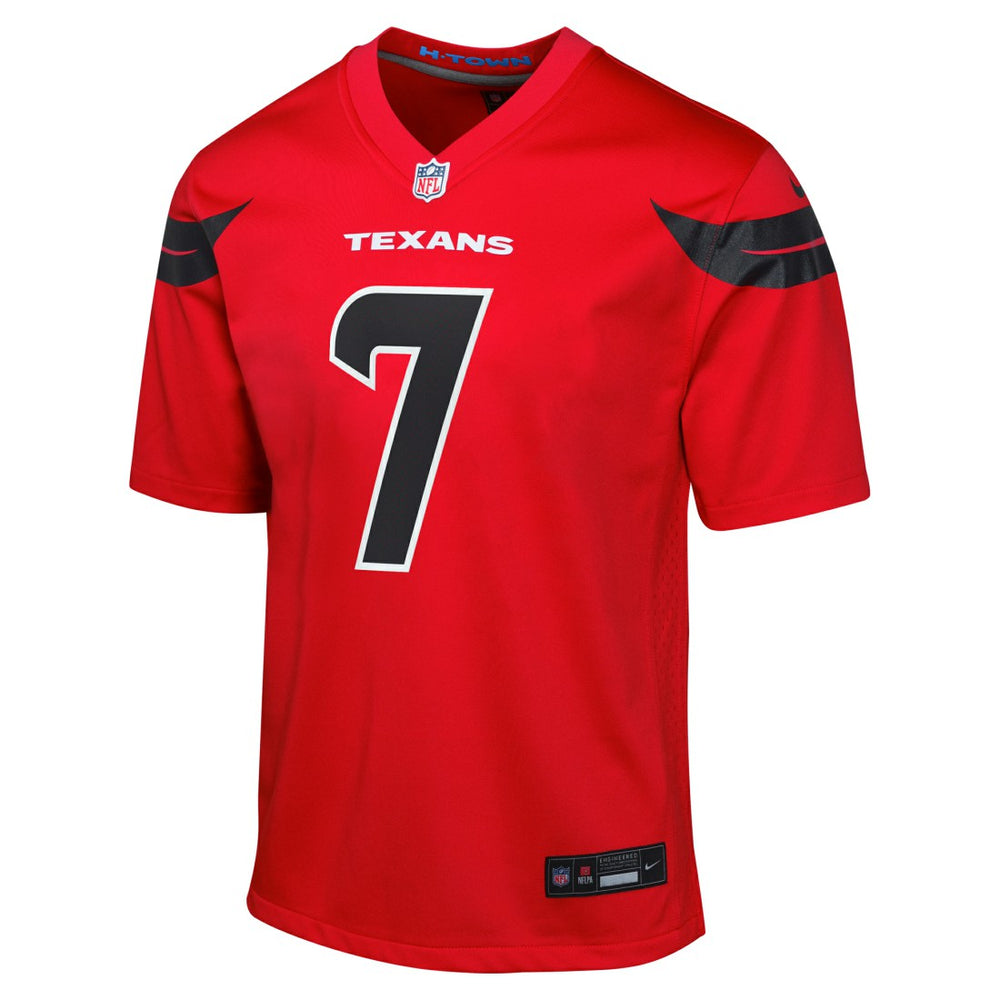 Nike C.J. Stroud Houston Texans Youth Game Jersey Red