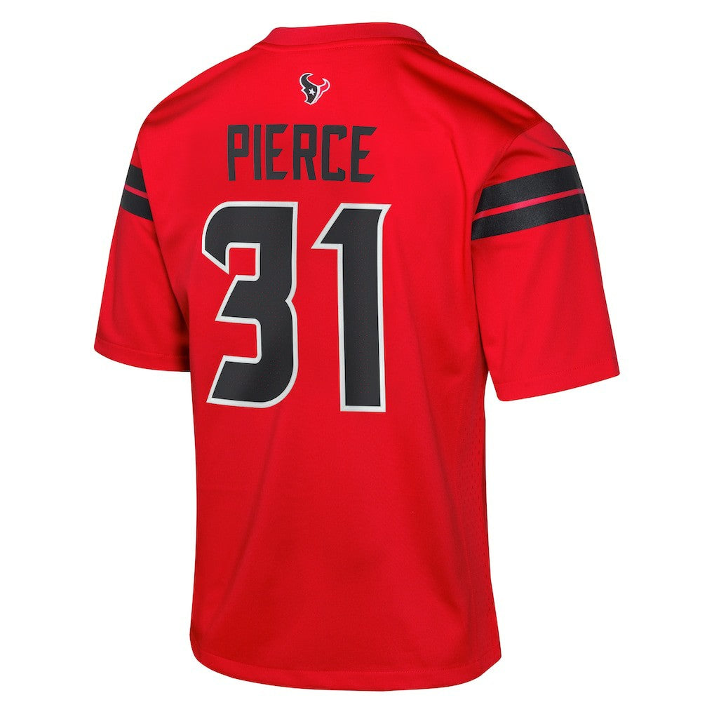 Nike Dameon Pierce Houston Texans Youth Game Jersey Red