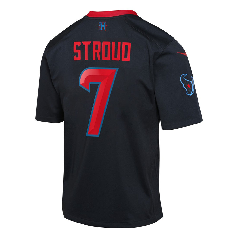 Nike C.J. Stroud Houston Texans Youth Game Jersey Navy