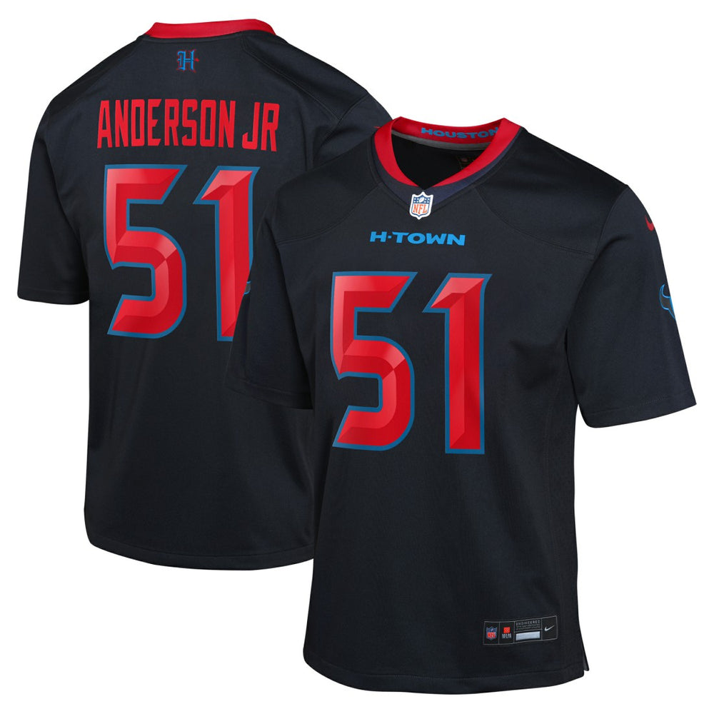 Nike Will Anderson Jr. Houston Texans Youth Game Jersey Navy