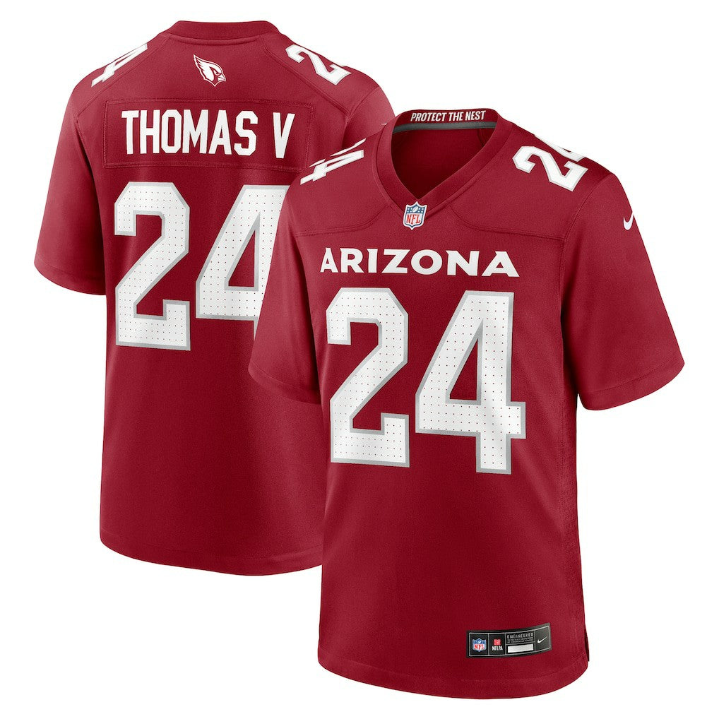 Nike Starling Thomas V Arizona Cardinals Team Game Jersey Cardinal