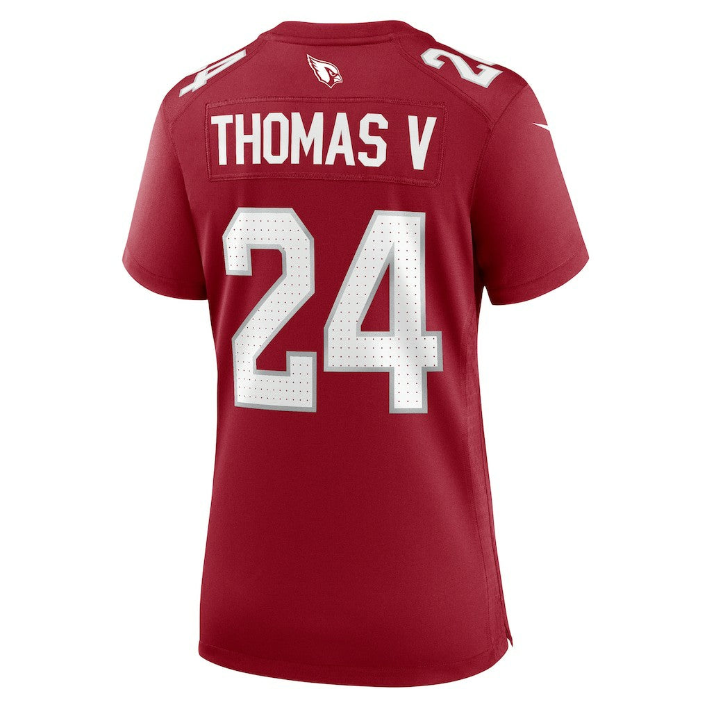 Nike Starling Thomas V Arizona Cardinals Women's Team Game Jersey Cardinal