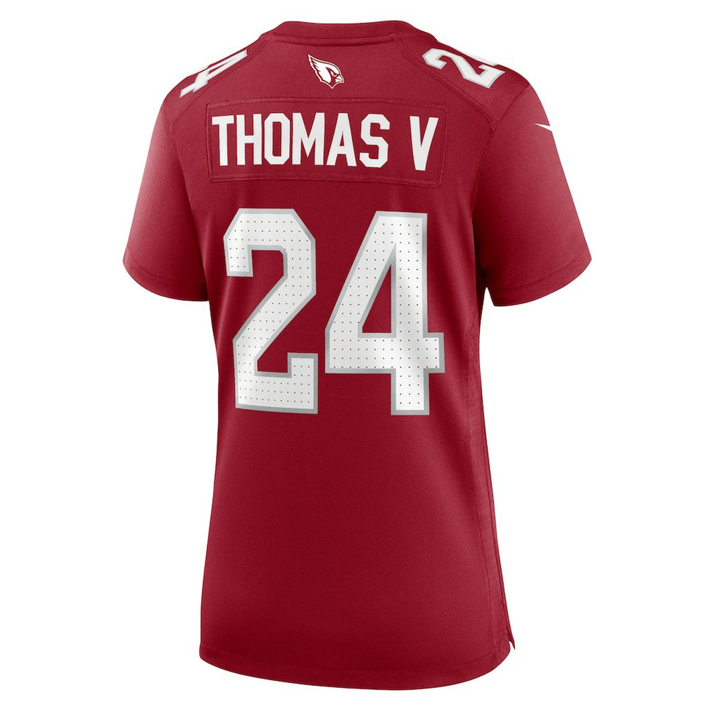 Nike Starling Thomas V Arizona Cardinals Women's Team Game Jersey Cardinal