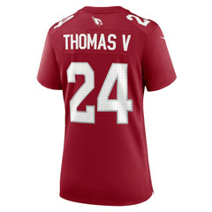 Nike Starling Thomas V Arizona Cardinals Women's Team Game Jersey Cardinal
