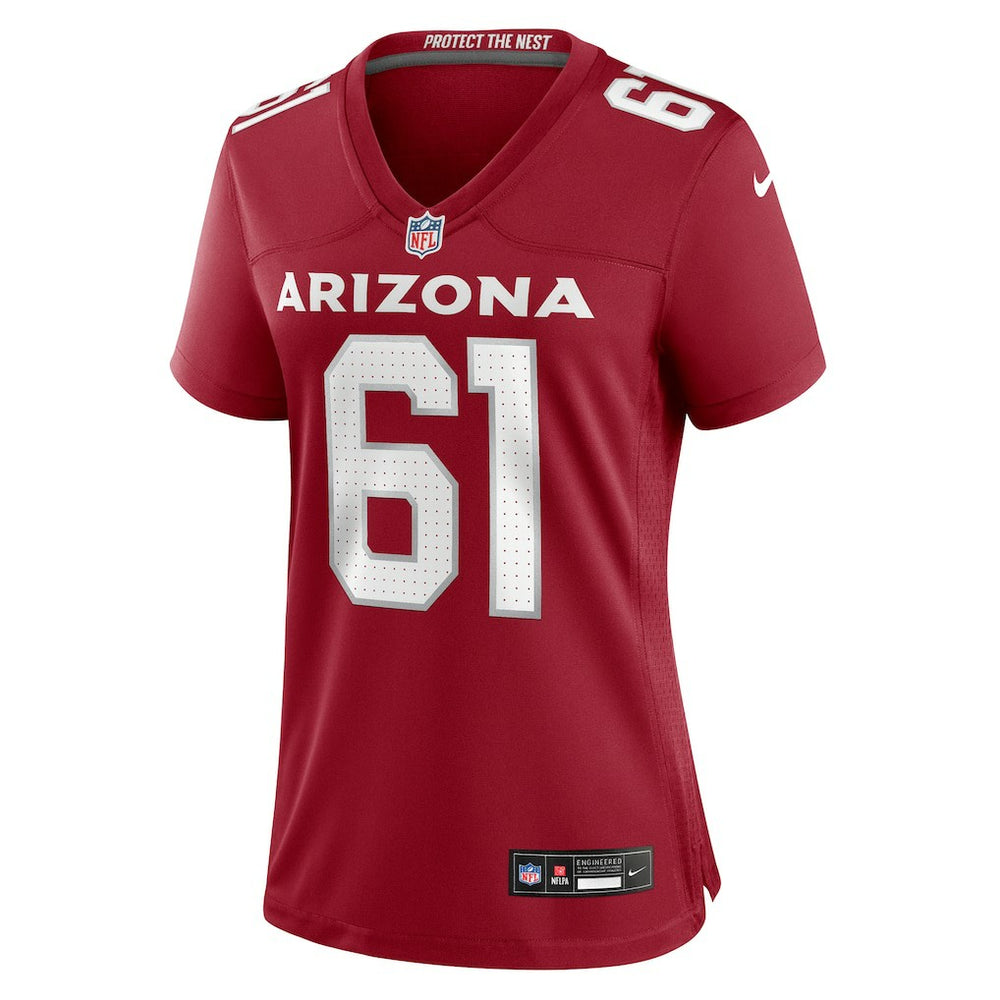 Nike Carter O'Donnell Arizona Cardinals Women's Team Game Jersey Cardinal