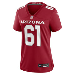 Nike Carter O'Donnell Arizona Cardinals Women's Team Game Jersey Cardinal