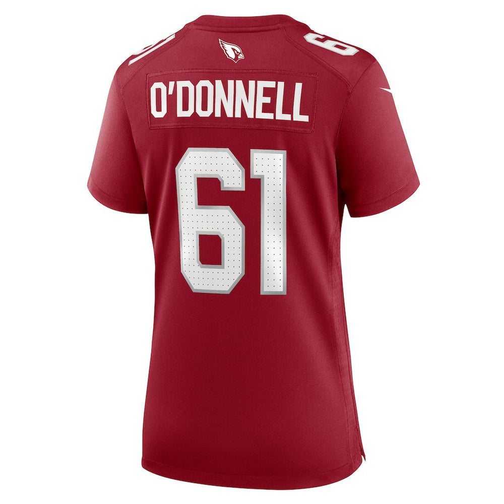 Nike Carter O'Donnell Arizona Cardinals Women's Team Game Jersey Cardinal