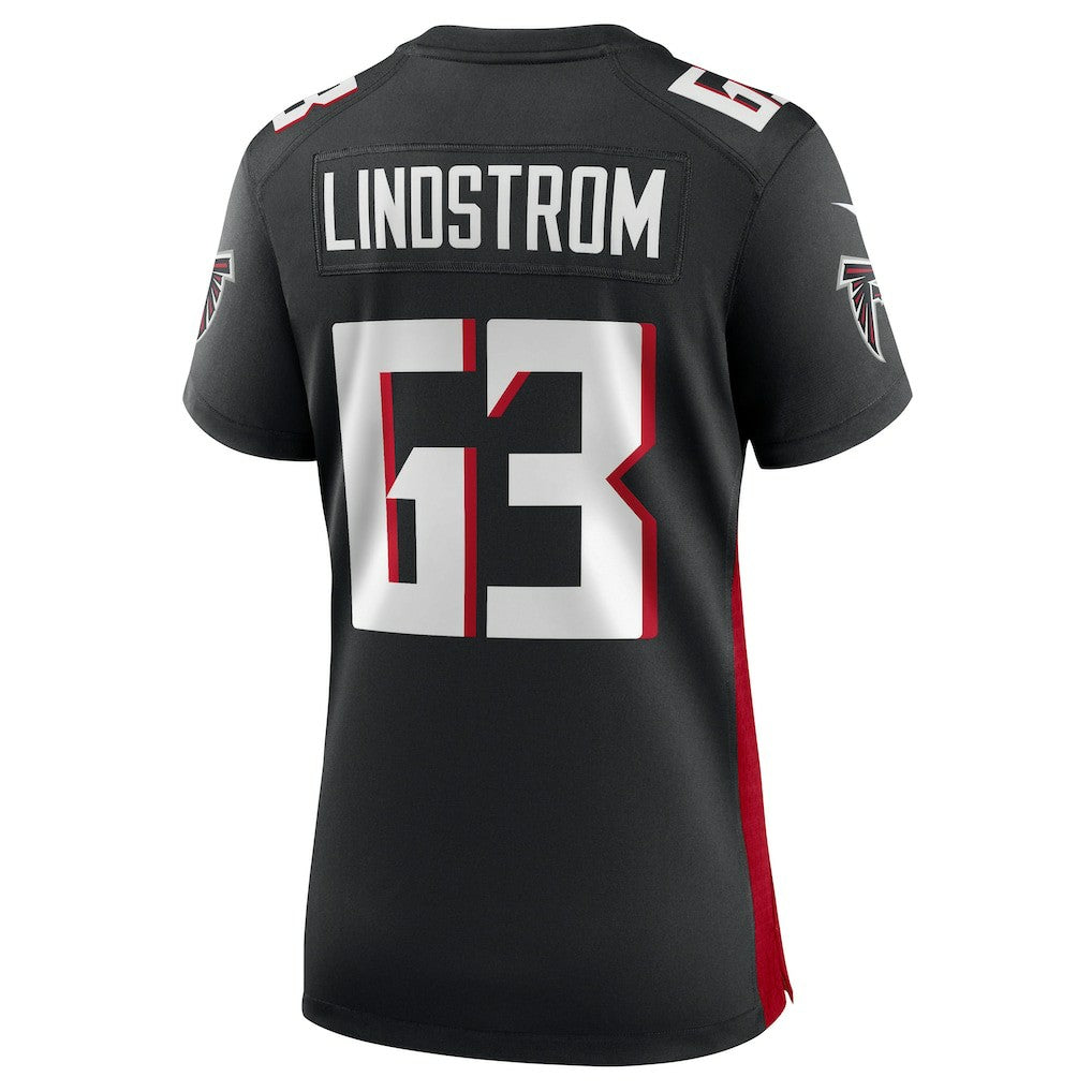 Nike Chris Lindstrom Atlanta Falcons Women's Team Game Jersey Black