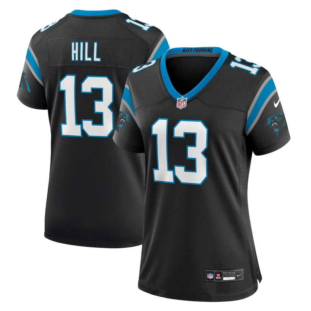 Nike Troy Hill Carolina Panthers Women's Team Game Jersey Black