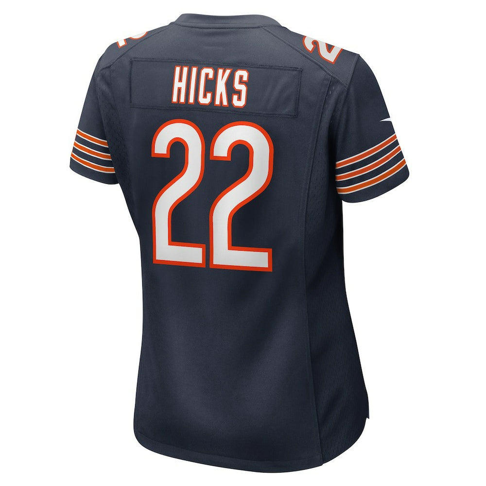 Nike Elijah Hicks Chicago Bears Women's Team Game Jersey Navy